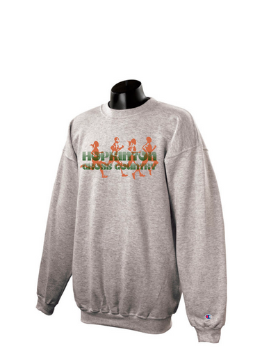 Sudadera con cuello redondo Champion® Powerblend® para cross country de Hopkinton (S600)