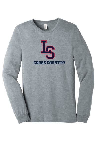 Lincoln Sudbury Cross Country Unisex Long Sleeve Tee (BC3501CVC)