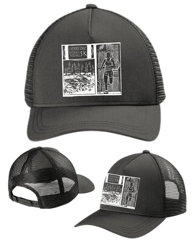 Gorra de camionero Towse Fusion en color lavanda (OG603)