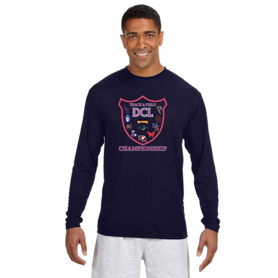 Campeonato de Atletismo de la Liga de Dos Condados - Camiseta de manga larga refrescante para hombre (A4N3165)
