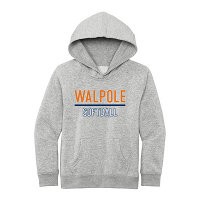 Walpole Softball - Youth Fleece Hoodie (PC90YH)