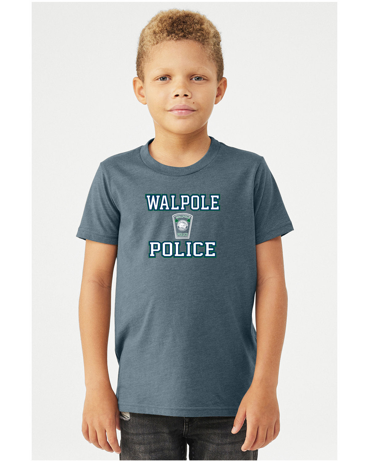 Walpole PD St. Patrick's Day 2024 - Bella + Canvas Youth CVC Jersey T-Shirt - 3001YCV