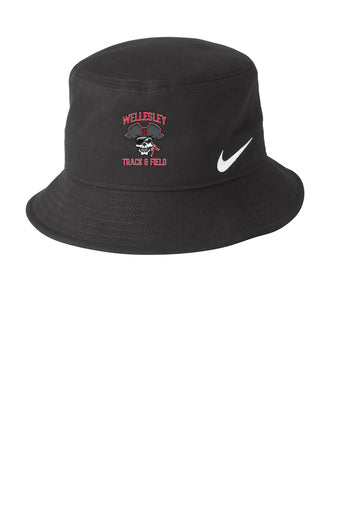 Wellesley Track and Field 2023 - Nike Swoosh Bucket Hat - NKBFN6319