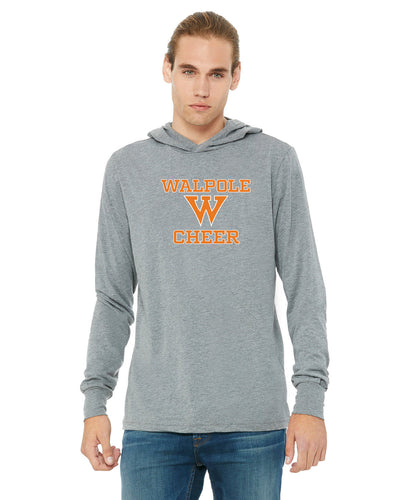Sudadera con capucha unisex de manga larga para adultos de Walpole Youth Cheer (3512)