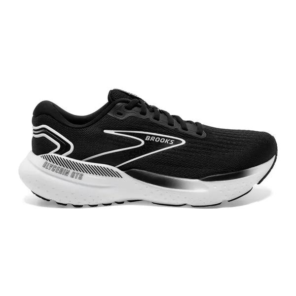 Brooks Mens Glycerin GTS 21- Black/Grey/White (1104201D090  display picture 2