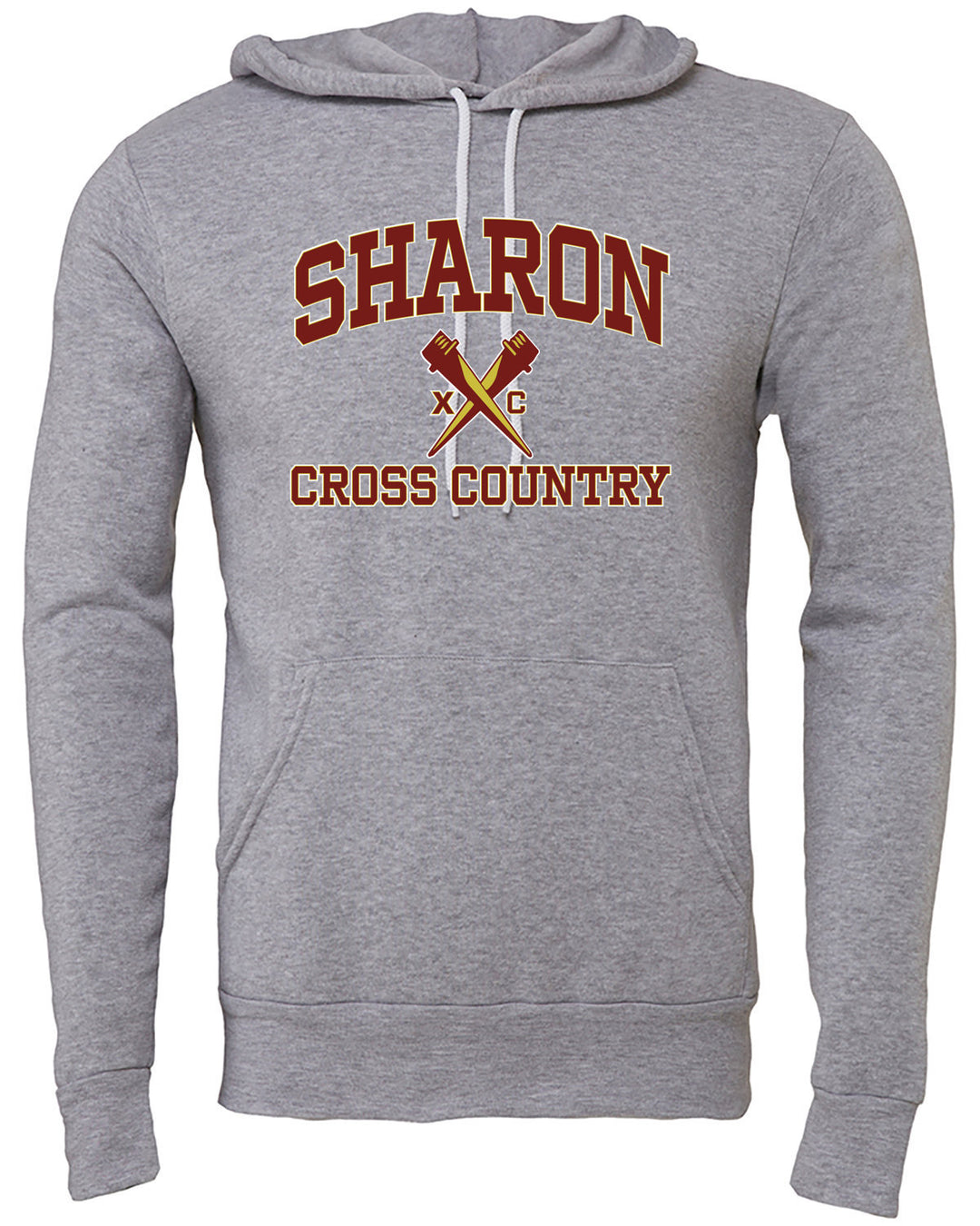 Sharon Cross Country Unisex Sponge Fleece Pullover Hoodie (3719)
