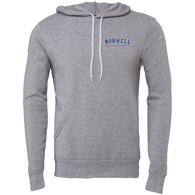 Sudadera unisex con capucha de polar esponjoso Bella & Canvas de Norwell Girls Soccer (3719)