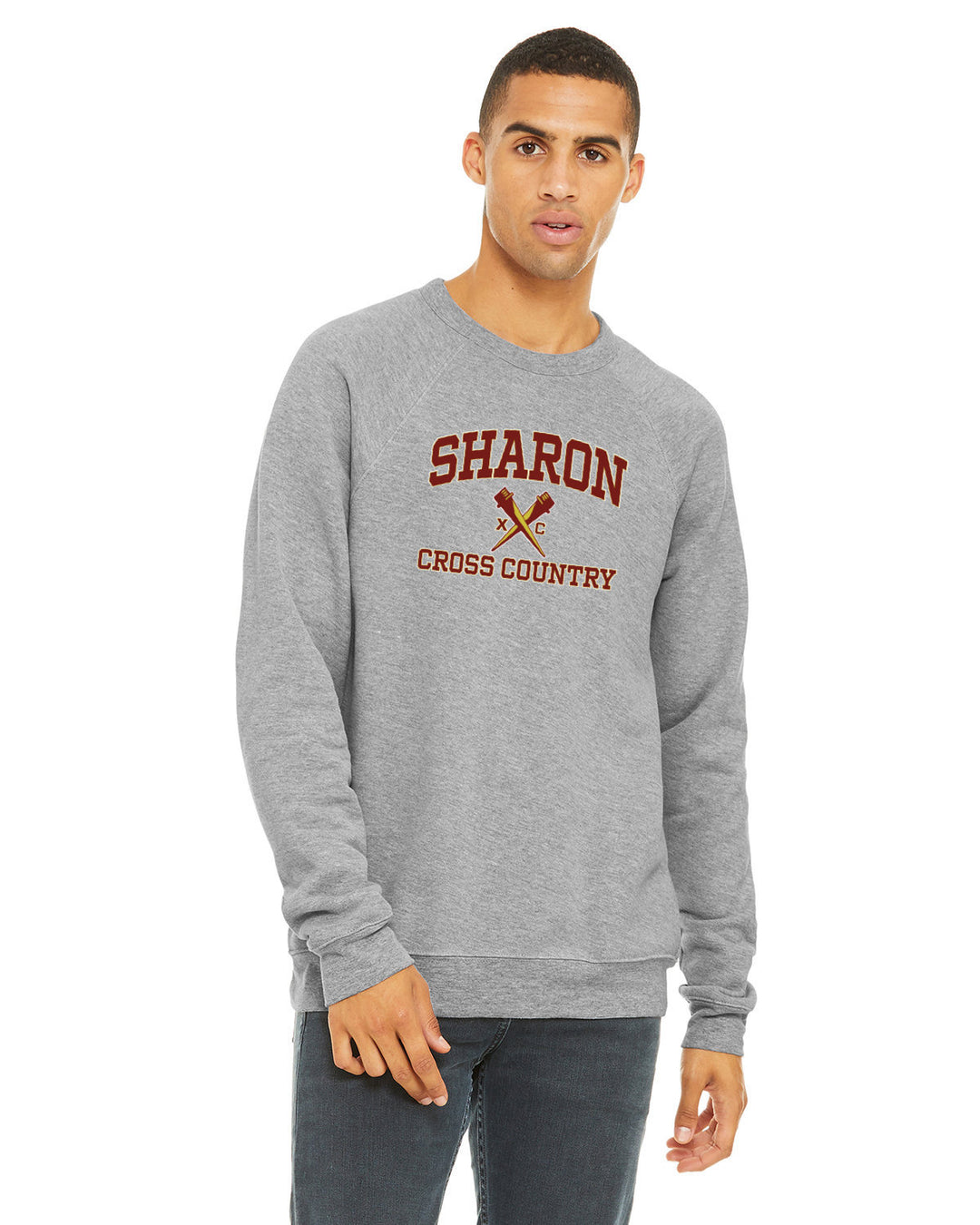 Sharon Cross Country Fleece Crewneck Sweatshirt (3901)