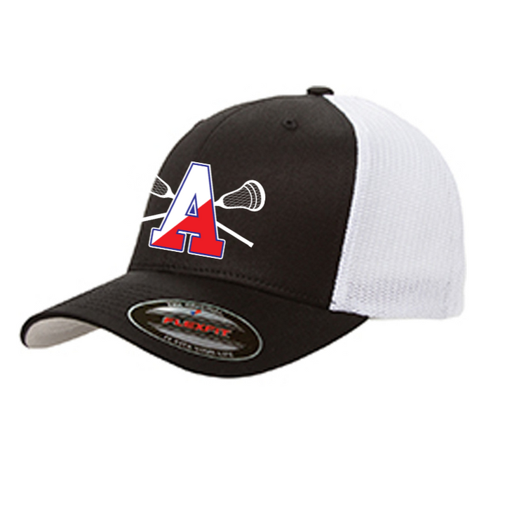 Ashland Youth Lacrosse - Flexfit Adult Fit Trucker Hat (6511)