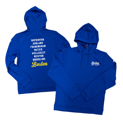 Sudadera con capucha de felpa francesa Asics Falmouth Road Race 2023 para hombre (2031A617)