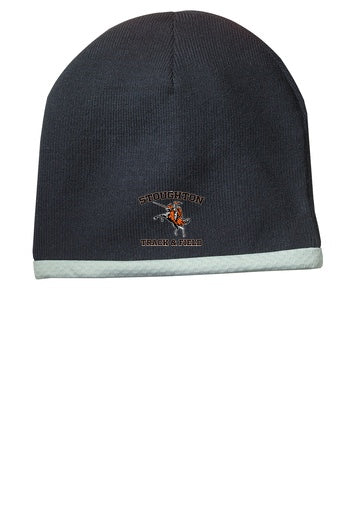 Gorro de punto de alto rendimiento Sport-Tek® de Stoughton Track & Field (STC15)