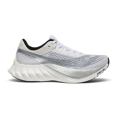 Women's Saucony Endorphin Pro 4 - White Silver