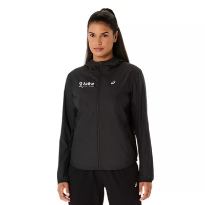 Active Kids and Minds - ASICS Women's Silver Jacket Black (2012D148) (A017)