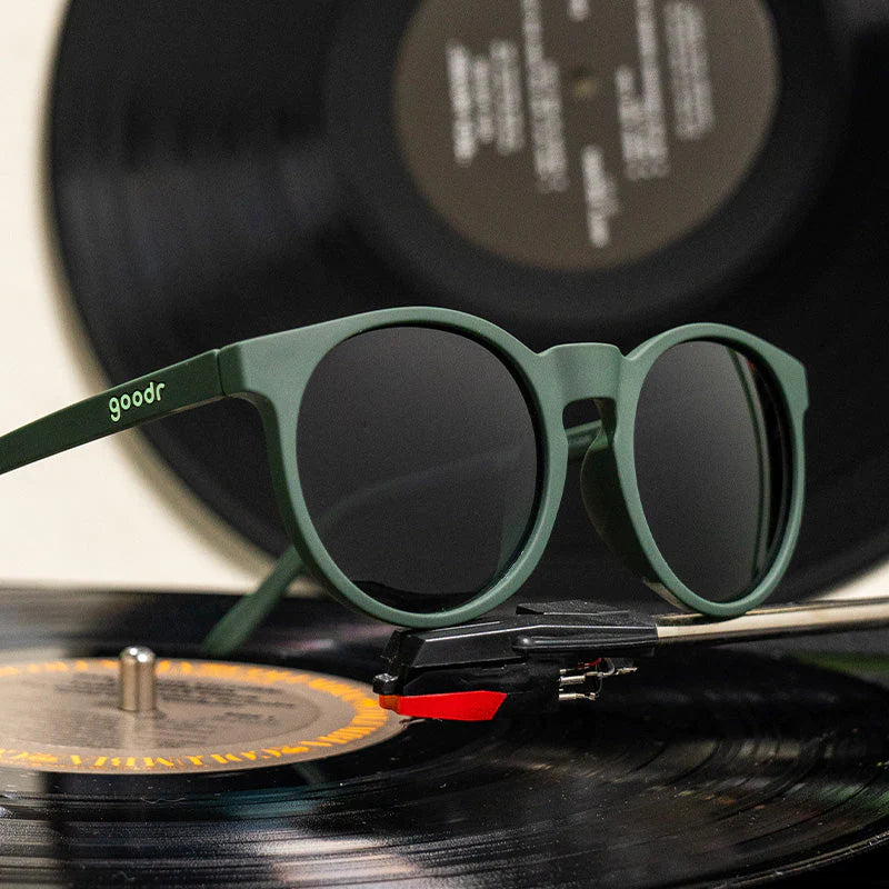 Goodr "I have these on vinyl, too" Sunglasses (G00019-CGf-GR1-GR)