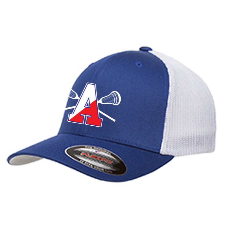 Ashland Youth Lacrosse - Flexfit Adult Fit Trucker Hat (6511)