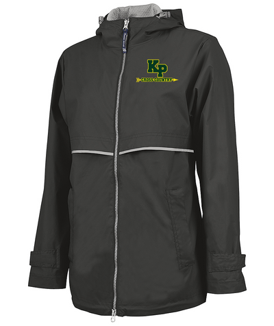 Chaqueta impermeable King Philip Cross Country para mujer de New Englanders (5099)