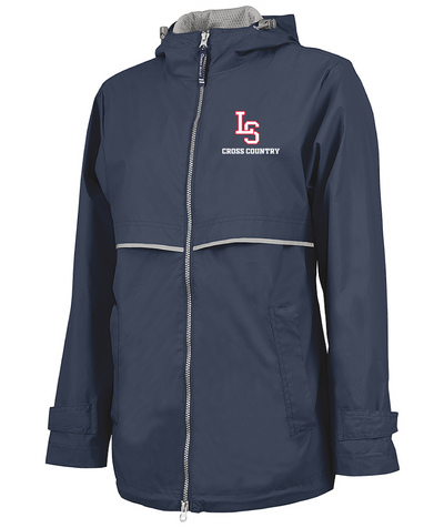 Chaqueta impermeable Lincoln Sudbury Cross Country para mujer New Englanders (5099)