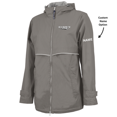 Chaqueta impermeable para mujer Attleboro Cross Country New Englanders (5099)