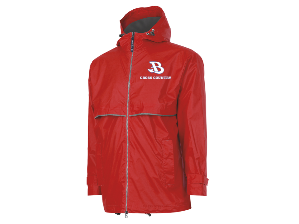 BURLINGTON CROSS COUNTRY MEN S NEW ENGLANDER RAIN JACKET 9199 The Run House