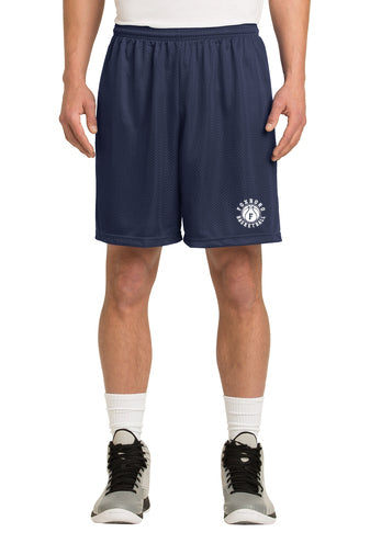 Pantalón corto de malla para adultos de baloncesto juvenil Foxboro (ST510)
