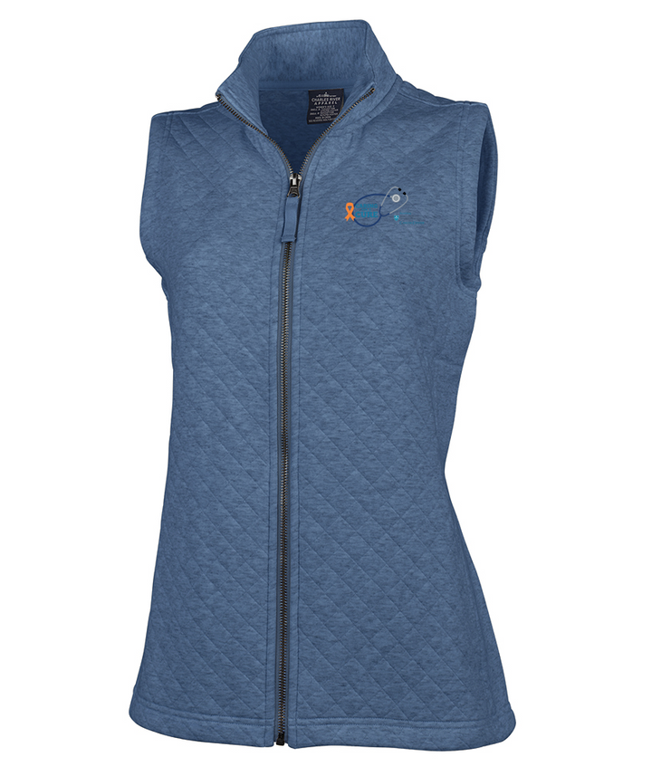 Caring For a Cure - Women’s Franconia Quilted Vest (5375)