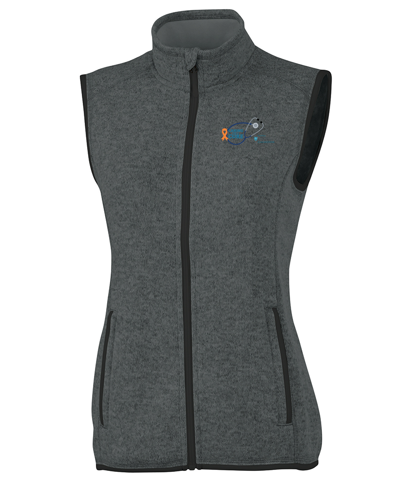 Caring For a Cure - Women’s Pacific Heathered Vest (5722)