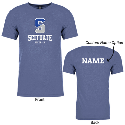 Scituate Softball - Next Level Apparel Unisex Triblend T-Shirt (NL6010)