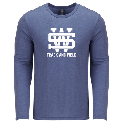 Camiseta unisex de triblend de Next Level Apparel del equipo Bishop Fenwick XC (6010)