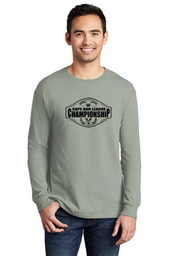 Campeonato de campo a través de la Liga Cape Ann: camiseta teñida en prenda Port & Company® Beach Wash® PC099LS