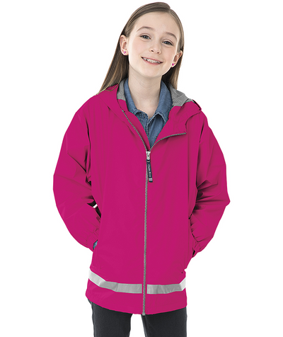Charles River New Englander Rain Jacket YOUTH (8099)
