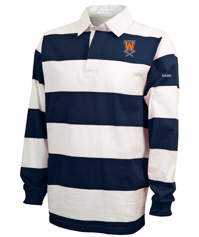 Walpole HS Golf - CAMISETA CLÁSICA DE RUGBY - 9278