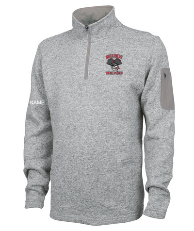 Wellesley Track and Field - SUDADERA DE POLAR JASPEADA PARA HOMBRE - 9312
