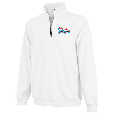 St Pete Pier Run - Sudadera con cremallera de un cuarto de Crosswind (9359)