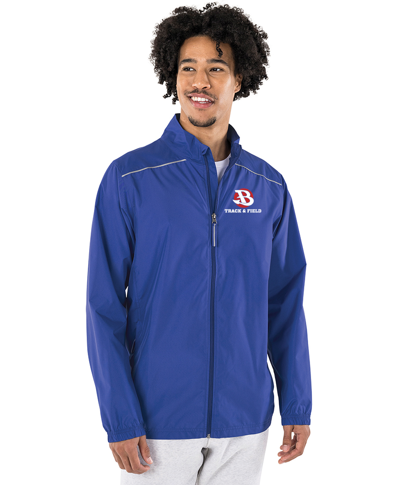 Burlington Track & Field- Men's Skyline Full Zip Jacket (9507 Burlington Track & Field- Men's Skyline Full Zip Jacket (9507