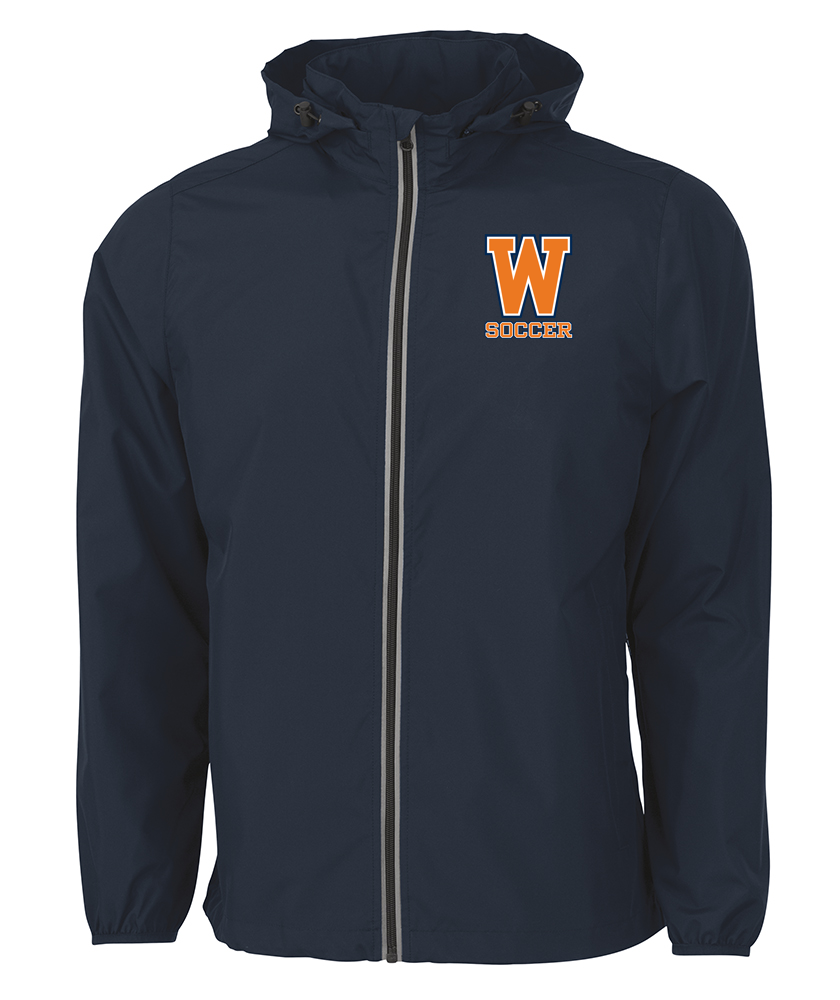 Walpole Boys Soccer Full Zip Reflective Jacket (9706)