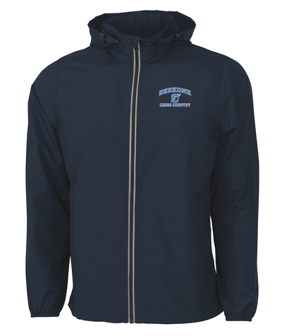 Chaqueta reflectante unisex con cremallera completa Seekonk Cross Country (9706)