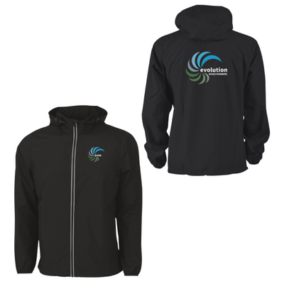 Chaqueta reflectante unisex con cremallera completa para cross country de Attleboro (9706)