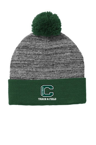 Canton Track & Field - Gorro con pompón (STC41)