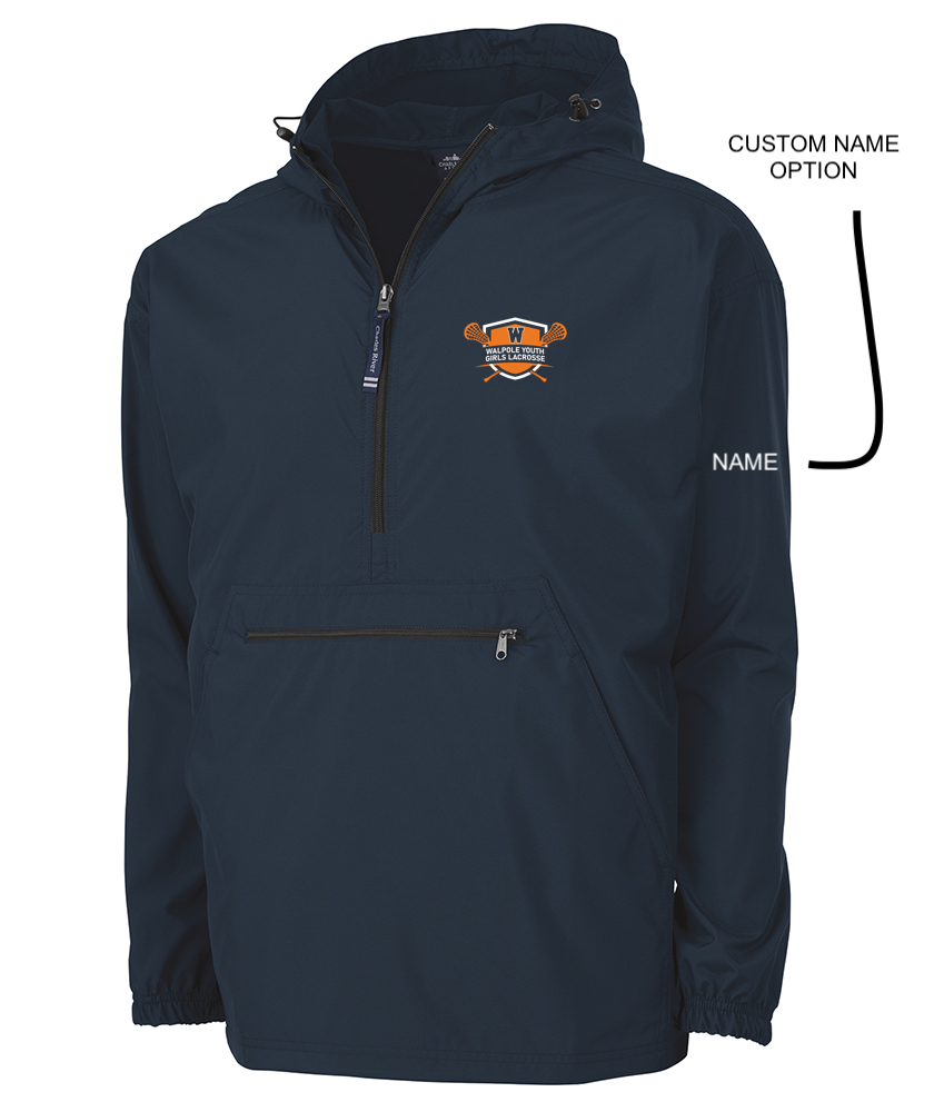 Walpole Youth Girls Lacrosse- PACK-N-GO® PULLOVER (9904)