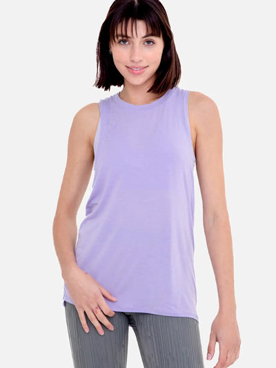 Mono B Soft Touch Racerback Tank Top women's