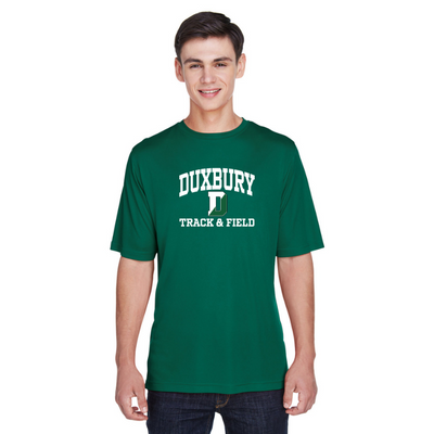 Duxbury Track & Field - Camiseta de manga corta de alto rendimiento para hombre (PC380)