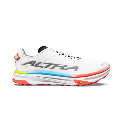 Altra Mens Men's Mont Blanc Carbon - White/black/firey Coral