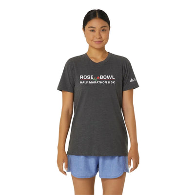 2026 Rose Bowl Half Marathon & 5K - ASICS Women's PR Poly Cotton Tee (2012D014) (RB26-14)