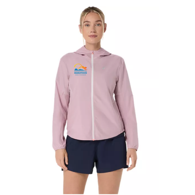 Madagascar Marathon FINISHER - ASICS Women's Silver Jacket Morganite (2012D148)