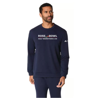2026 Rose Bowl Half Marathon & 5K - ASICS Sweat Crew Neck Top Midnight (2031E908) (RB26-14)