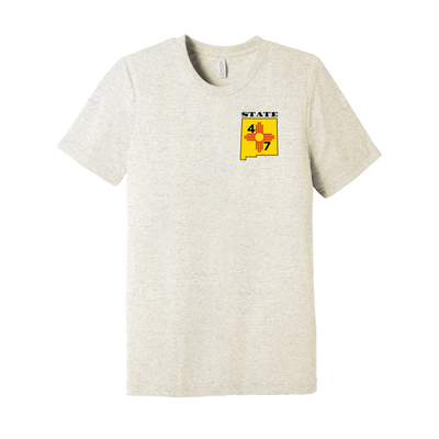 Wanderlust Running State 47 - Unisex Triblend Short Sleeve Tee (BC3413)