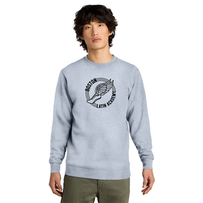Boston Latin Academy T&F - Sudadera unisex de cuello redondo de polar VIT (DT6104)