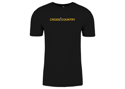 Camiseta unisex de triblend Next Level Apparel del equipo Bishop Fenwick XC (NL6010)