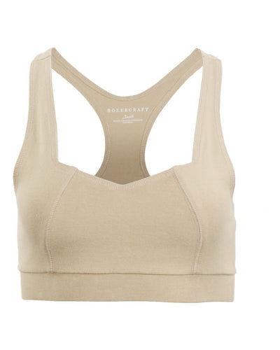 Sujetador deportivo con escote en forma de corazón para damas de Boxercraft (B2701)