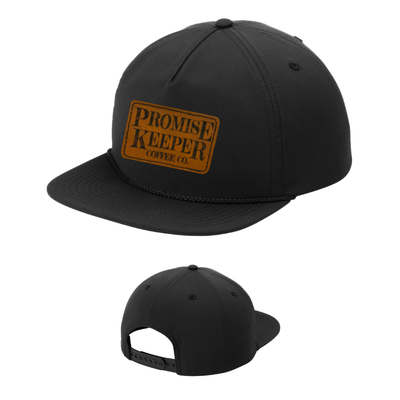 Promise Keeper Coffee Co. - Gorra de cuerda de polietileno de 5 paneles (C981)